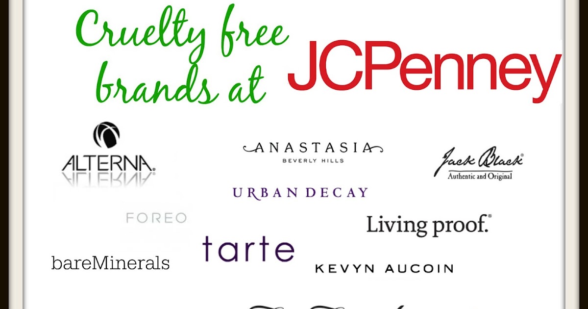 CRUELTY FREE BRANDS AT JCPENNEY (UPDATED 2021)