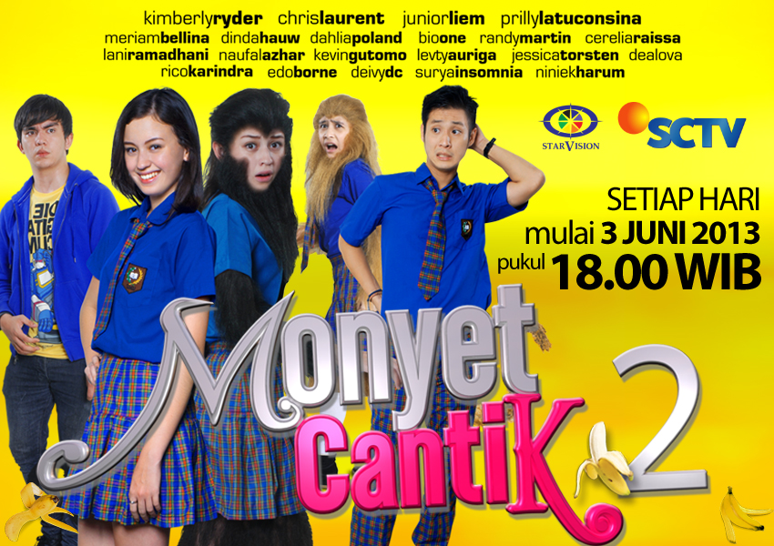 Foto Pemain Pemeran Monyet Cantik 2 SCTV 2013