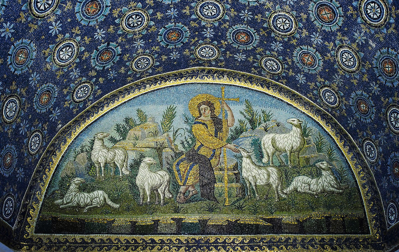 Good Shepherd Wall Painting East Anglia Good Shepherd Wall Painting East Anglia