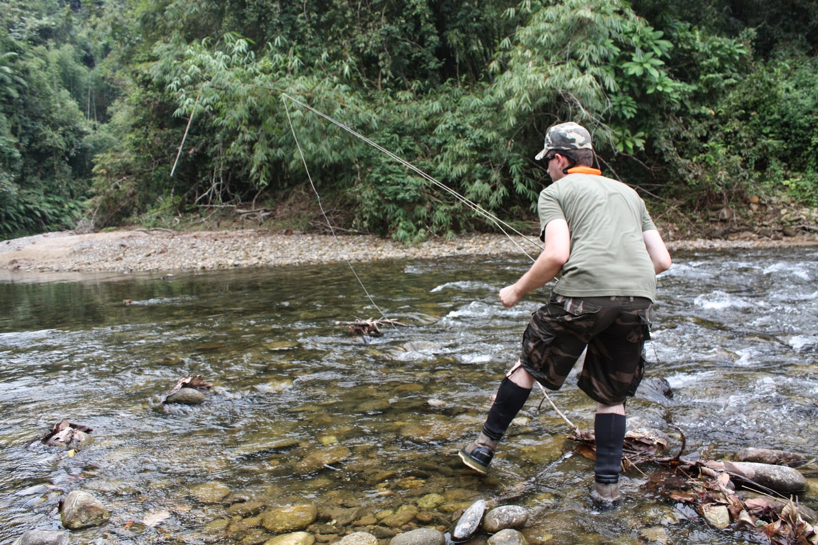 Mahseer Fly Fishing October 2013