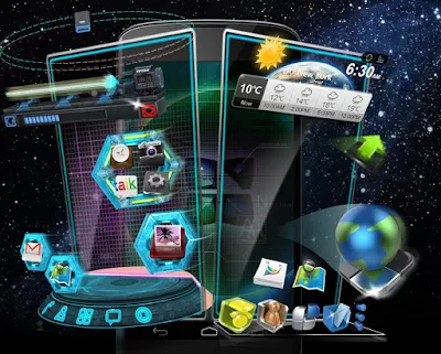 لانشر CM Launcher 3D