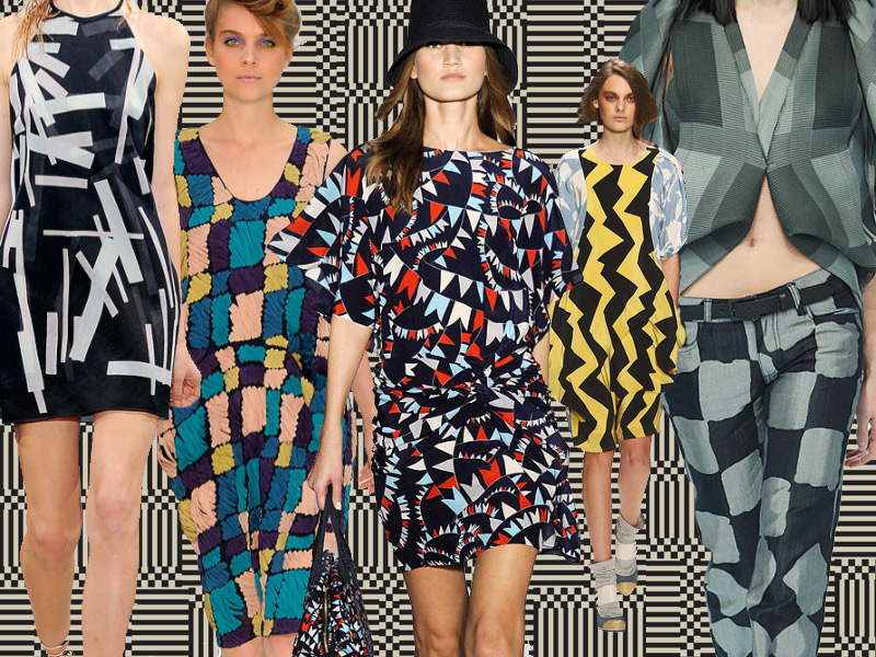 Fashion For Linda: Eley Kishimoto Pattern Dress