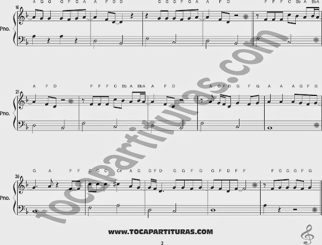  Hoja de Música 2 Partitura de Piano Grenade  http://4.bp.blogspot.com/-TdVNQVY220w/U5syCwYEjbI/AAAAAAAABrE/nZ7wOAf4uSo/s1600/Grenade+Partitura+fa%CC%81cil+2+de+Piano+Principiantes+Easy+Piano+Beginners-2.JPG