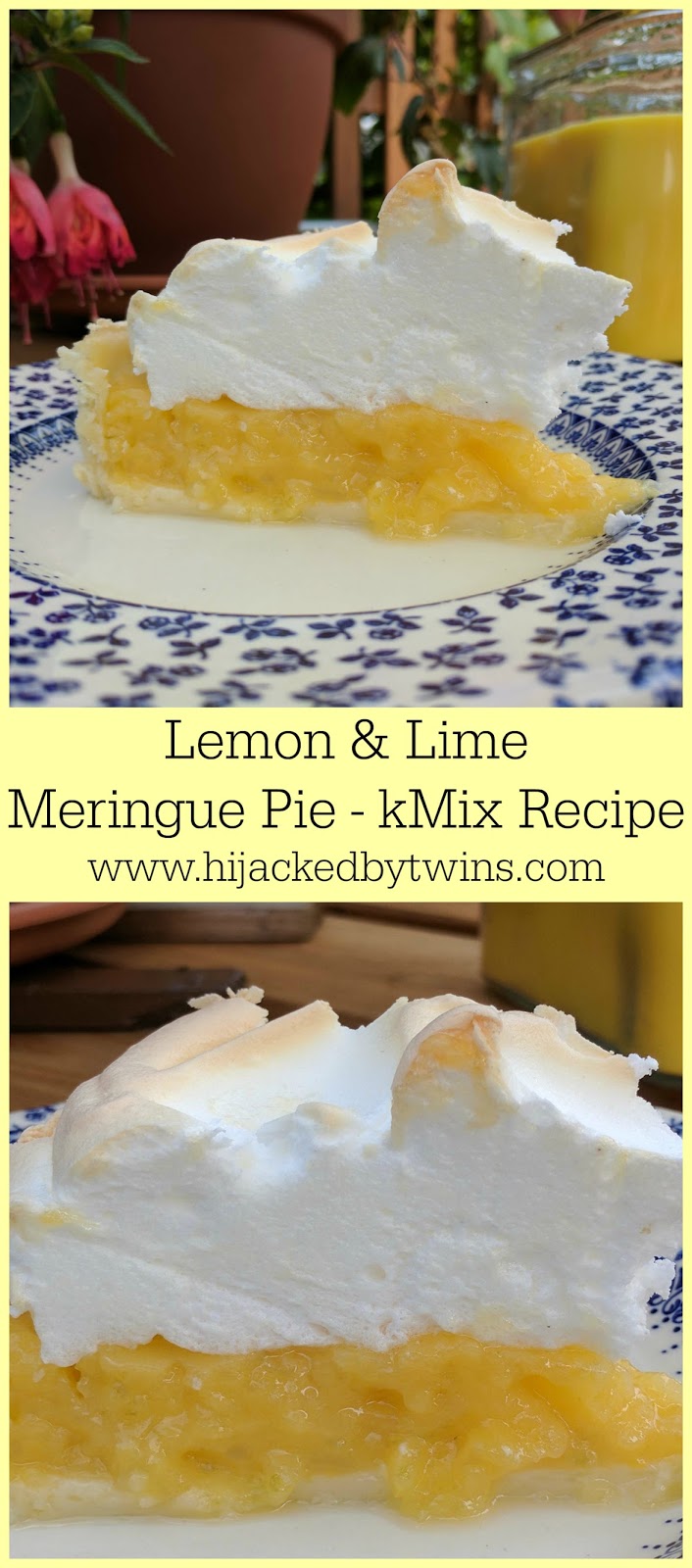 Hijacked By Twins Lemon and Lime Meringue Pie A kMix Recipe