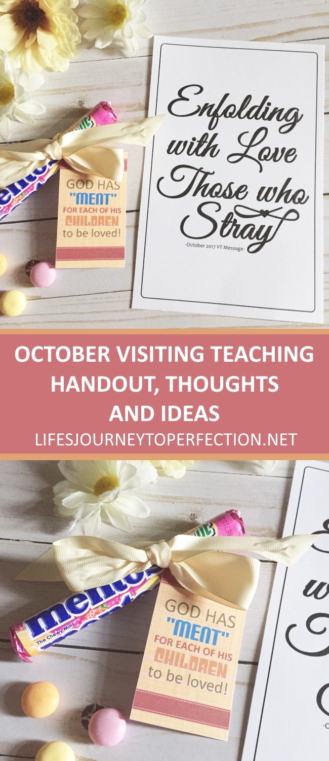 Printable October Relief Society Message