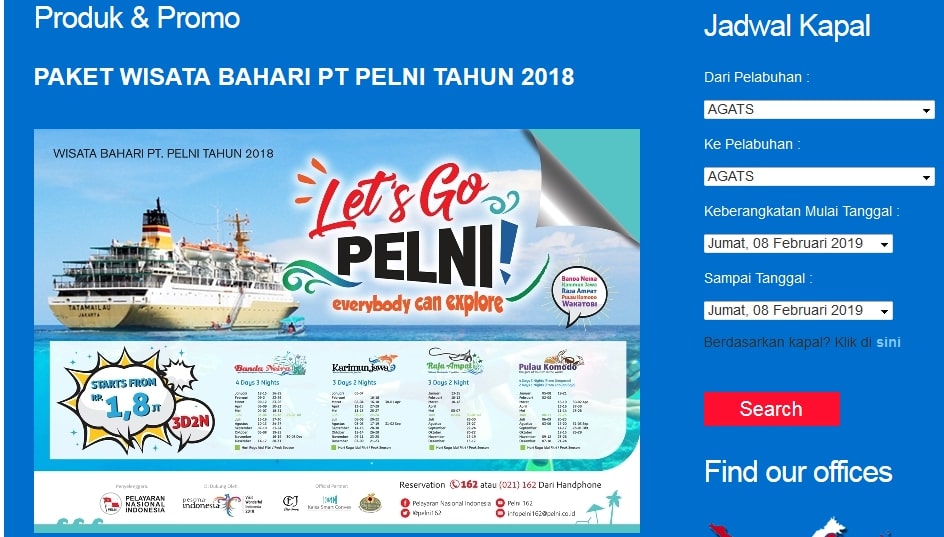 booking tiket kapal laut