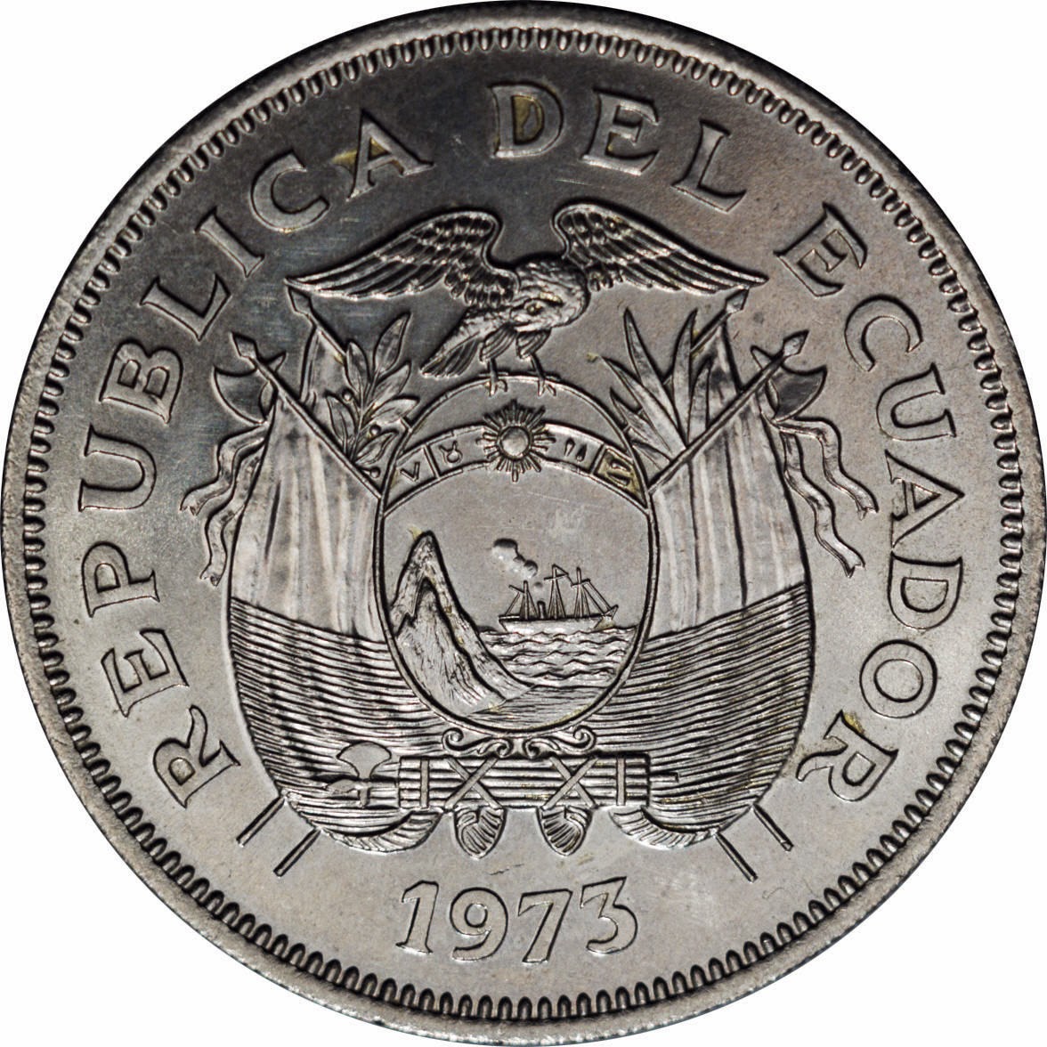 Numismática del Ecuador: El Escudo del Ecuador.
