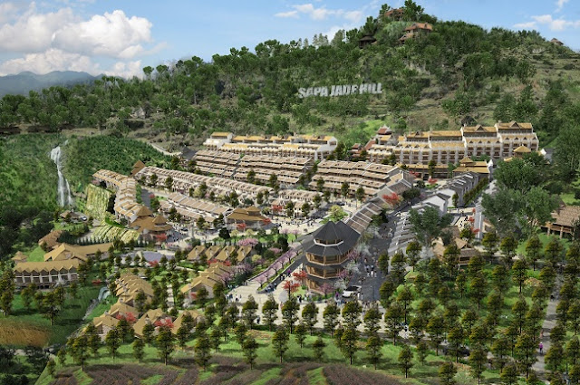 Phối cảnh Condotel Sapa Jade Hill Lào Cai Phối cảnh Condotel Sapa Jade Hill Lào Cai