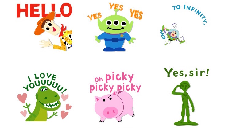 toy story apple ios sticker packs review disney 