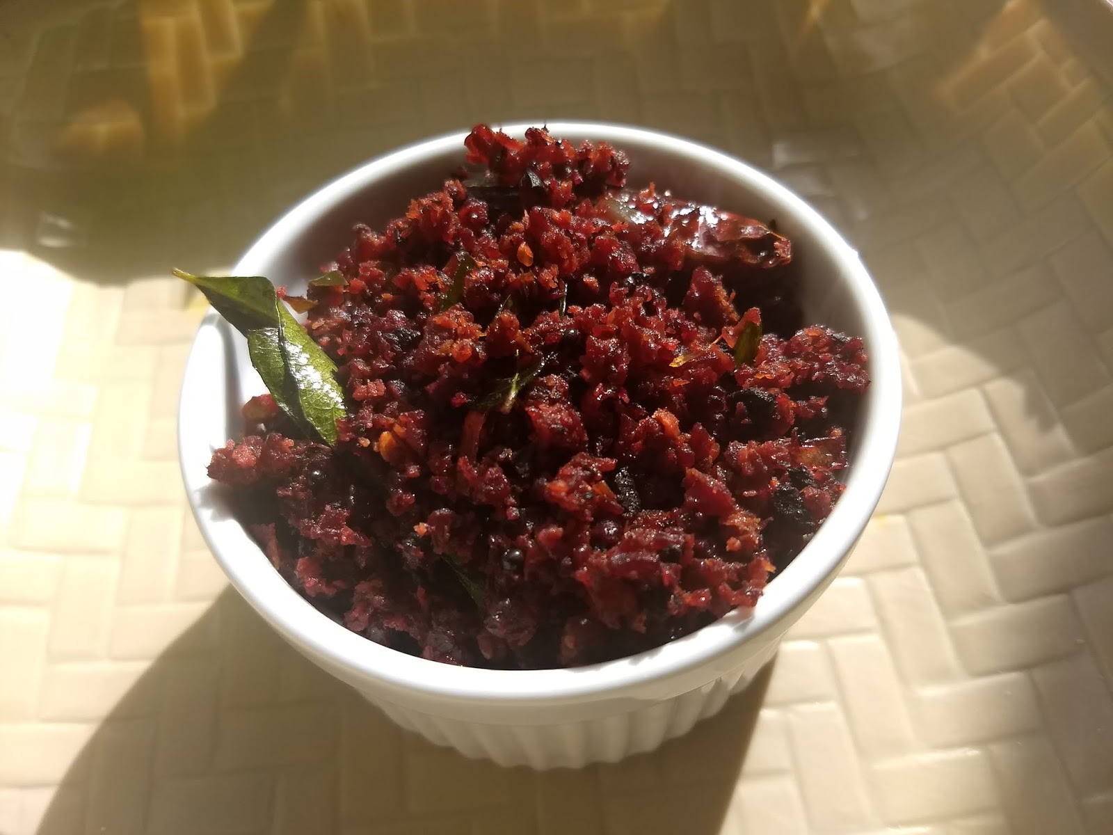 കഞ്ഞീം കറീം. Beetroot Thoran / Kerala Beetroot Upperi/Poriyal Recipe