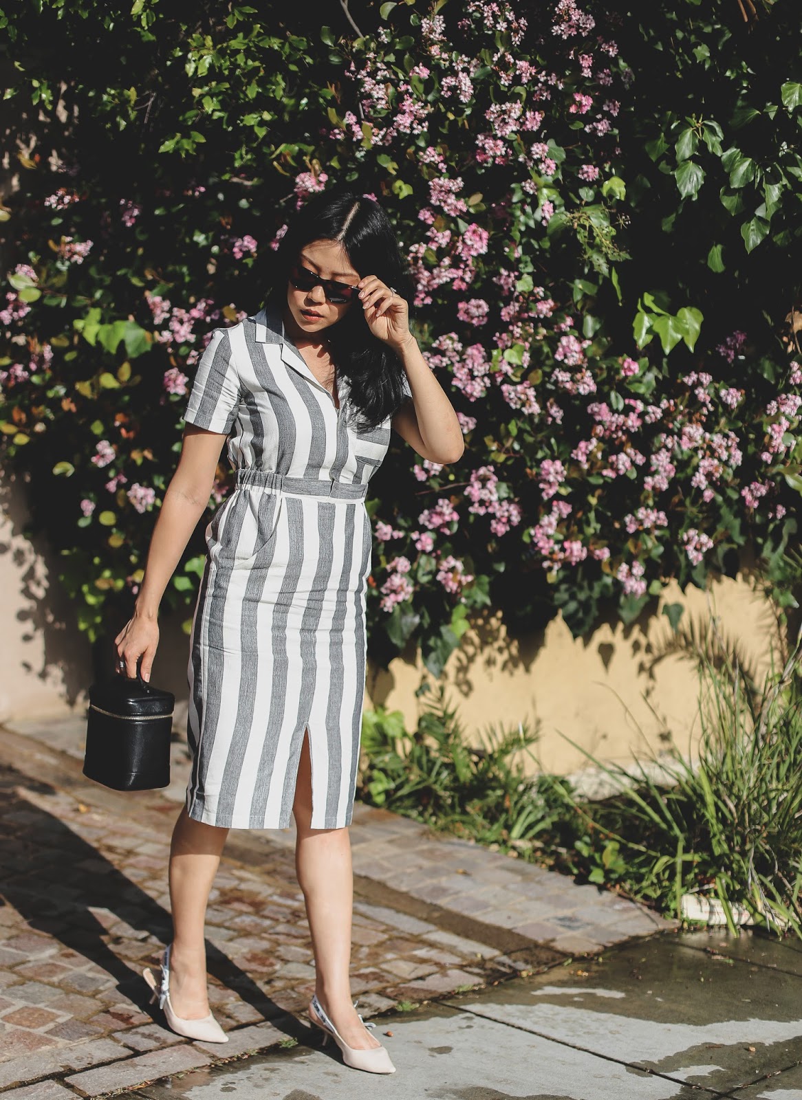  work outfit idea fashion blogger
