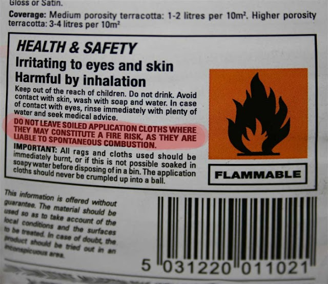 MEC&F Expert Engineers SPONTANEOUS COMBUSTION OF LINSEED OIL Linseed