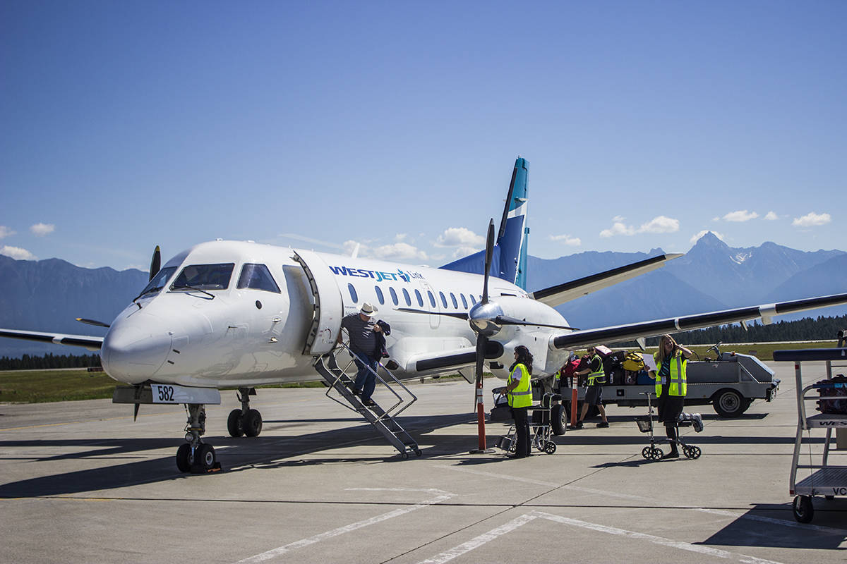 WestJet Link Launches in Cranbrook and Prince Jet BC