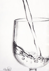 water draw easy glass something drawing chinese rainbow drew fun smudge twas yeah usually thought different than