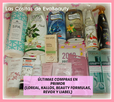 Últimas Compras en Primor (Loreal, Revox, Kallos, Beauty Formulas y Liabel) NOVEDADES!!!!