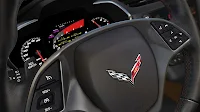 The 2014 Chevrolet Corvette Stingray dash