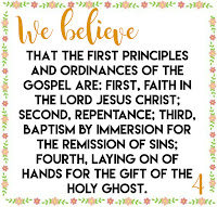 13 Articles of faith, A Single Grain of Rice, LDS, Mormon, FHE, Articles of Faith, Flash Cards