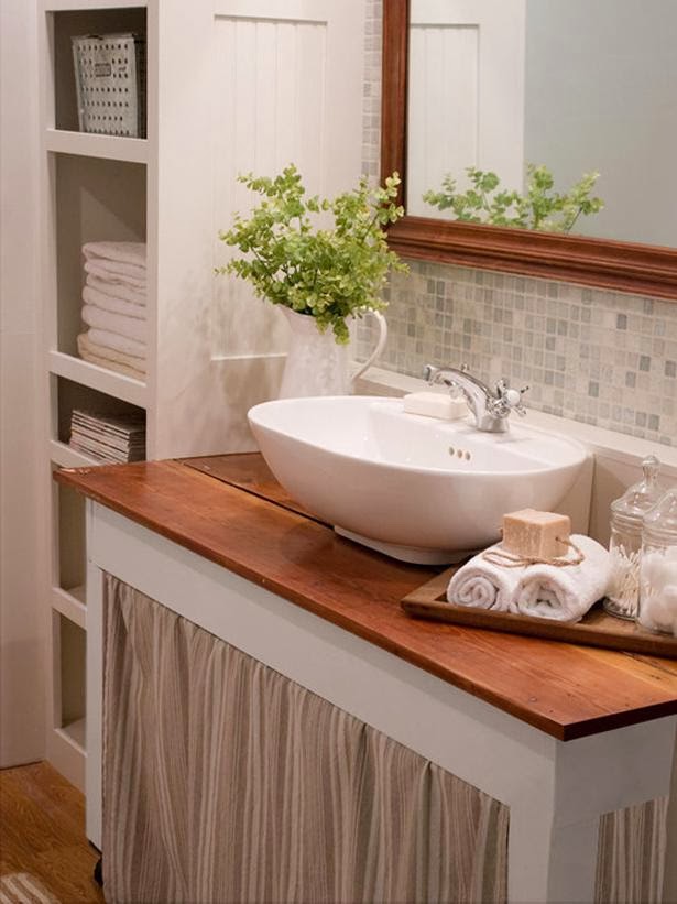 Modern Furniture: 2014 Clever Storage Tips for Small Bathrooms