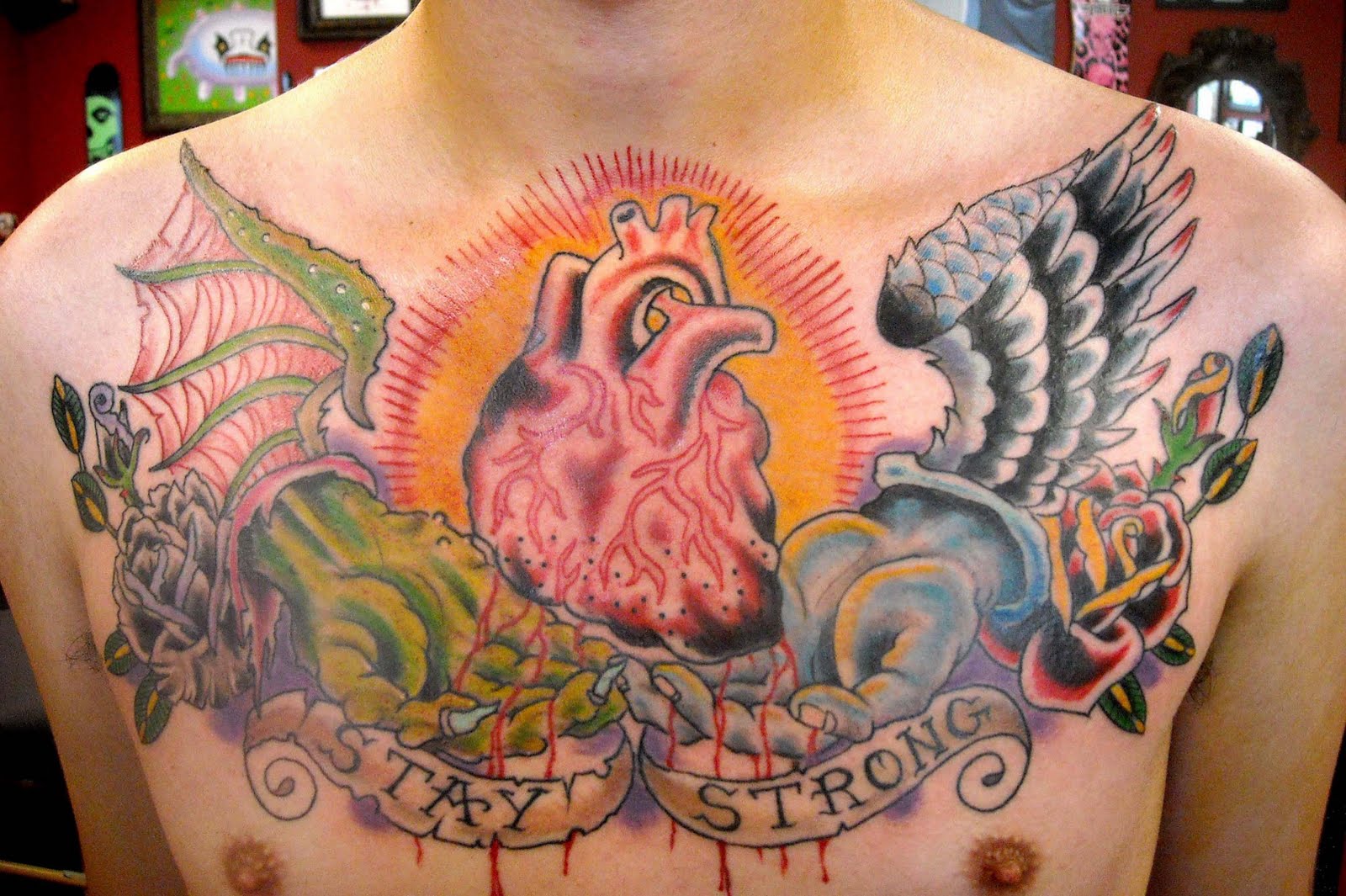 1. Ace of Hearts Tattoo Designs - wide 11
