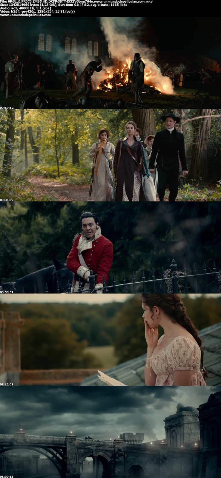 Capturas de la película. Capturas de la película.