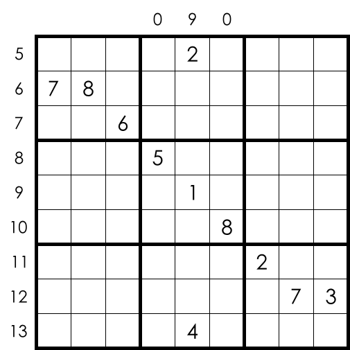 Variantes De Sudoku Between 1 9 Sudoku N 1