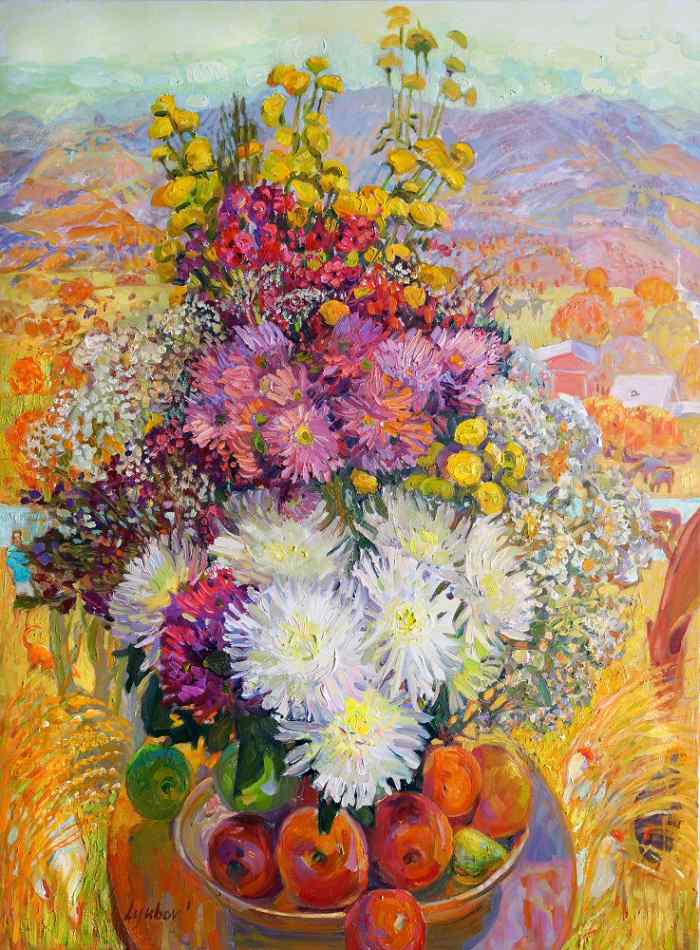 Российская художница. Люба Титовец