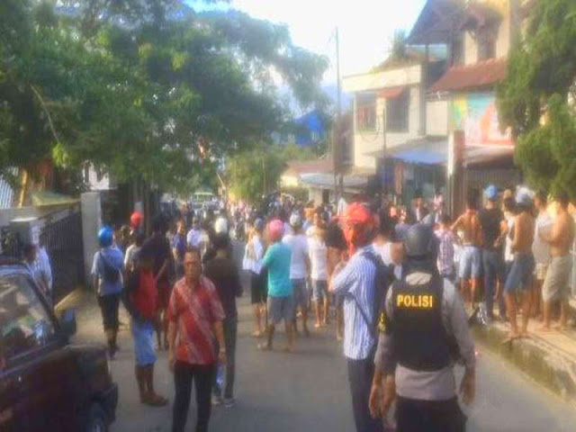 Aparat Amankan Bentrokan Antar Warga di Kudamati Aparat Amankan Bentrokan Antar Warga di Kudamati