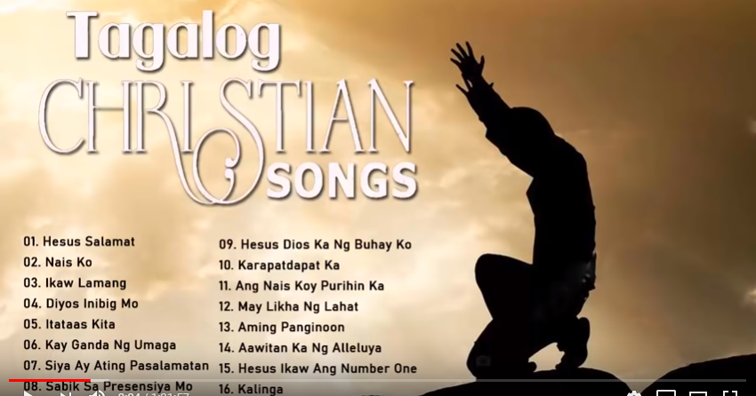 Tagalog Christian Songs With Lyrics Non Stop Volume 1  BIBLE TAGALOG