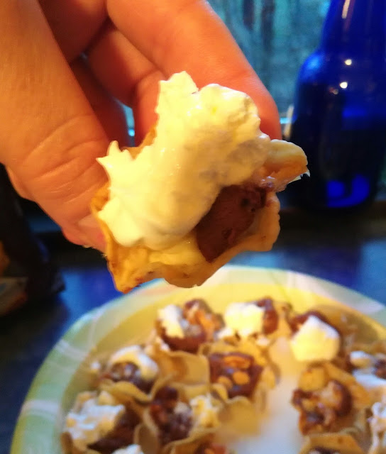 Snickers Scoop Mini Pies Tostitos Scoop Recipes for a Party