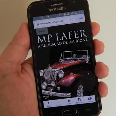 O livro digital do MP Lafer será vendido pela Amazon do Brasil. O livro digital do MP Lafer será vendido pela Amazon do Brasil.