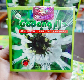Jamu asam Urat Manjur (Mujarab) Kapsul Godong Ijo jual jamu godong ijo di flores