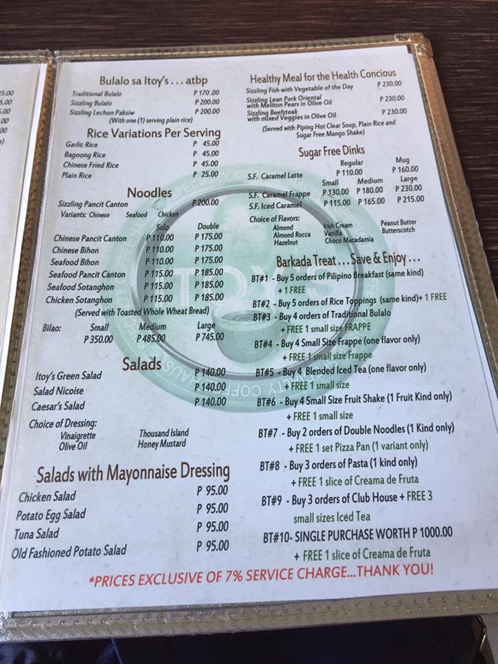 Itoy's Coffee Haus Puerto Princesa, Palawan It's Me, Gracee