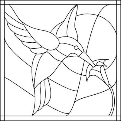 Free Pattern, Cardinal - Glass Crafters Stained Glass Supplies