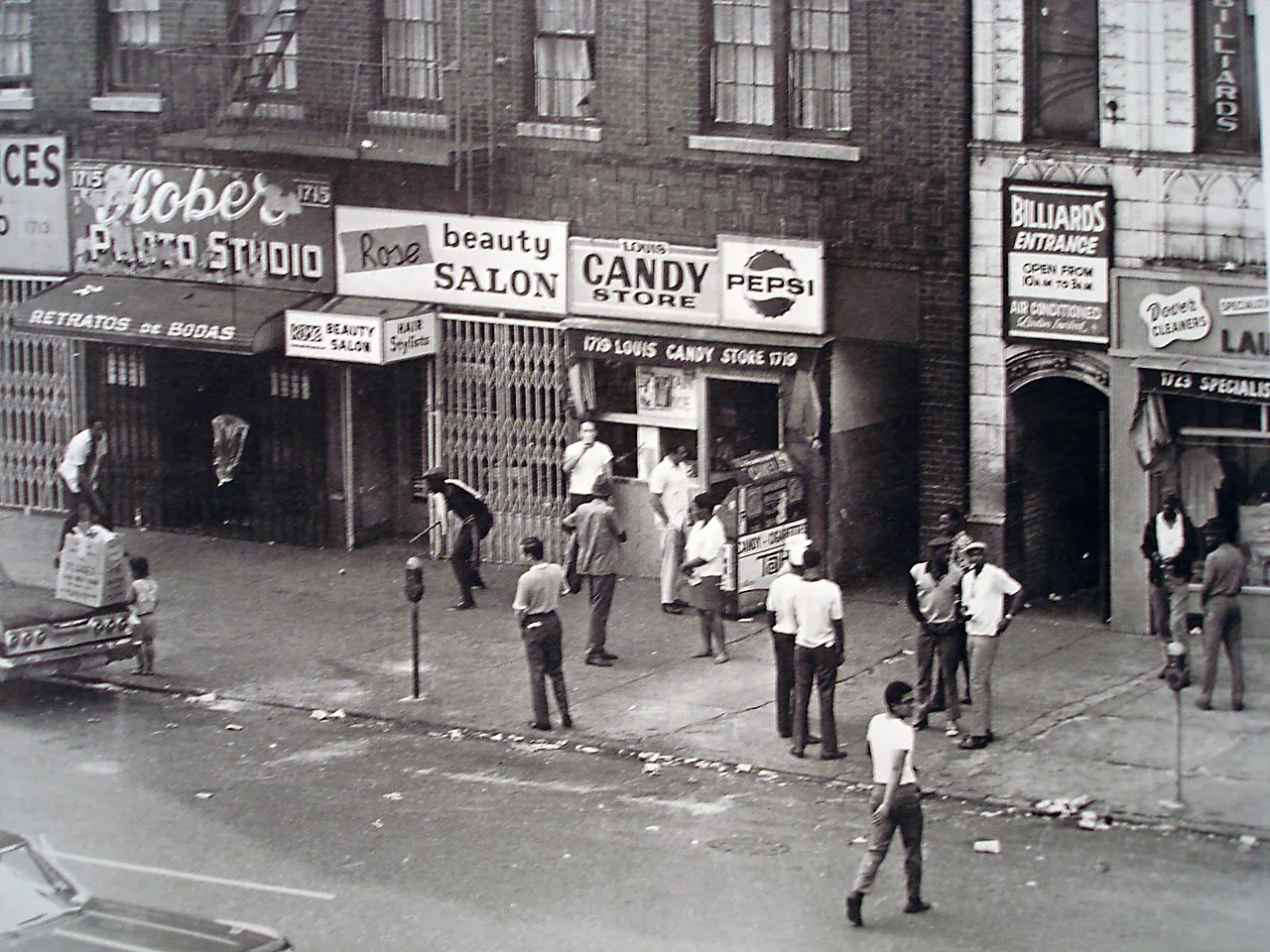  Barrio de Harlem en la década de los 60