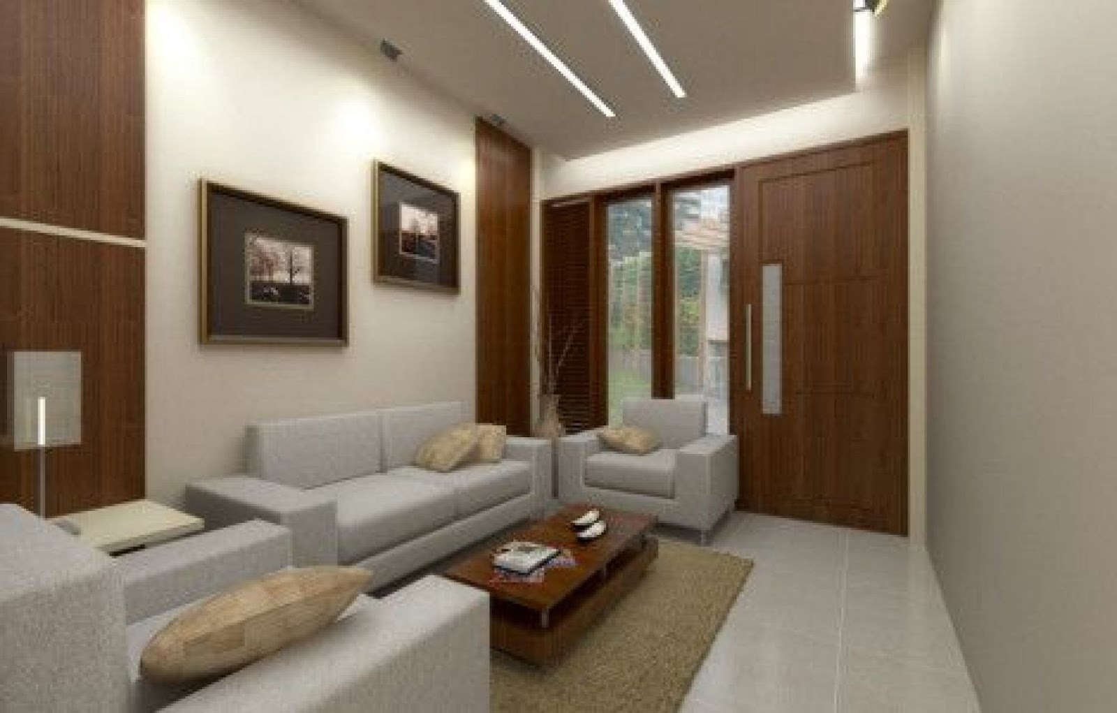 Desain Interior Ruang Tamu Terbaru 2019 Rumah Minimalis Type 36 Yang ...