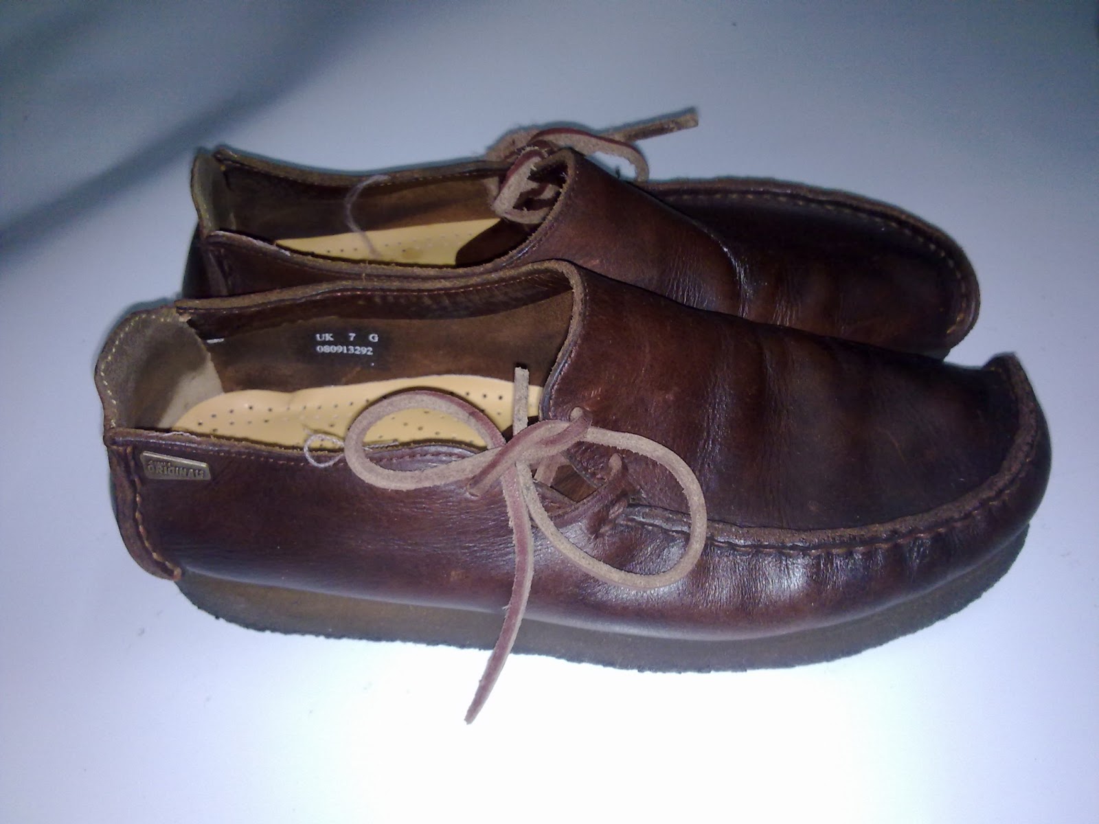 Vintage Shoes: 1-Clark Lugger