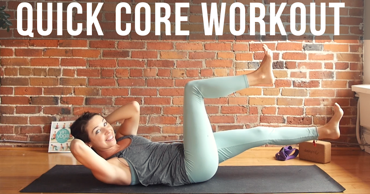 10 min Yoga for Core Strength Yoga with Kassandra
