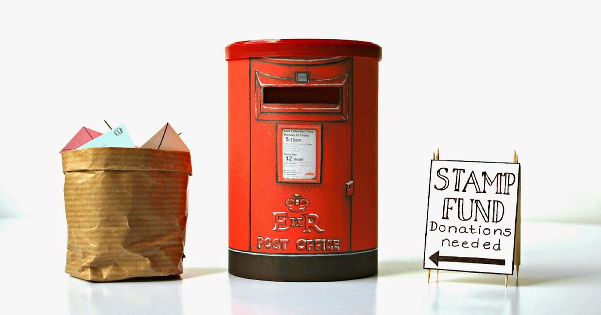 Thoughtful Types DIY money (post) box