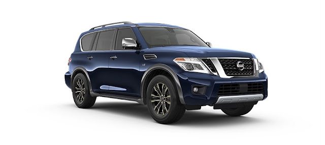 Armada 2017 Nissan Armada Platinum blue