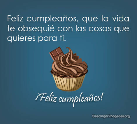 Mensajes lindos de cumpleaños.