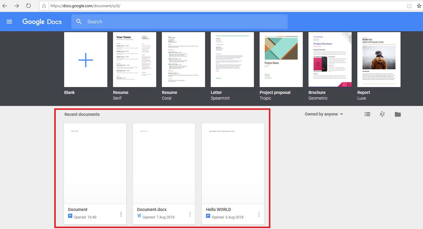 How do you share documents with Google Docs?
