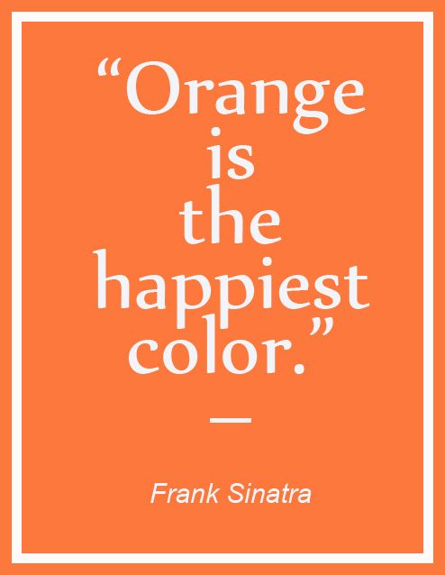 Orange is My Fave- design addict mom