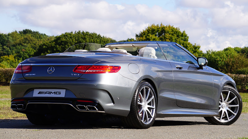 Mercedes AMG S63 backside