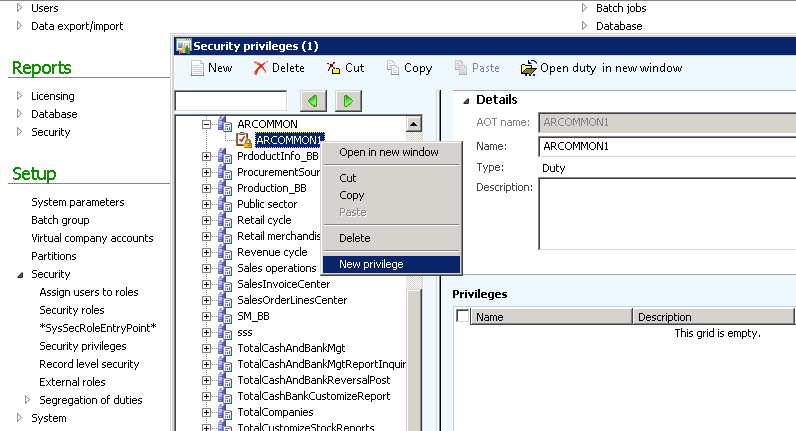 How to Create Security roles in Microsoft Dynamics AX-2012: How to ...