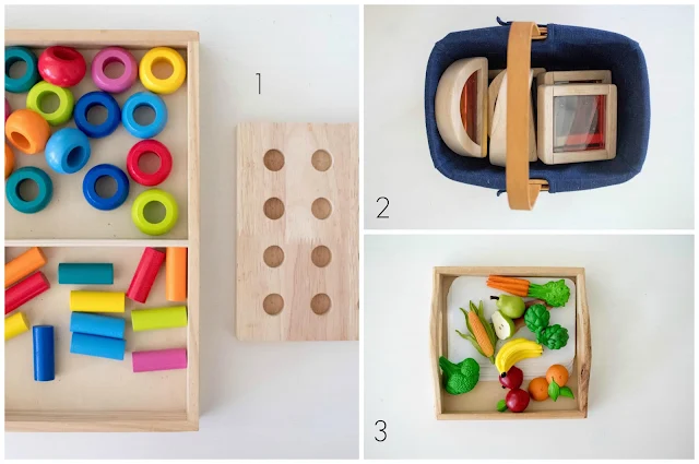 A step-by-step look at how we rotate toys in our Montessori home. 