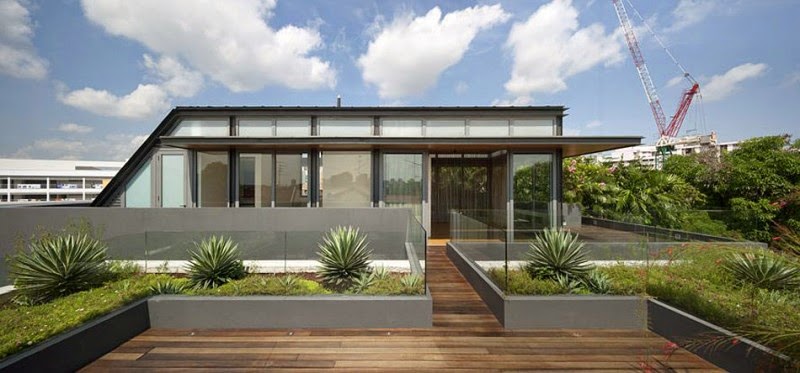 modern home with garden tropical modern villa