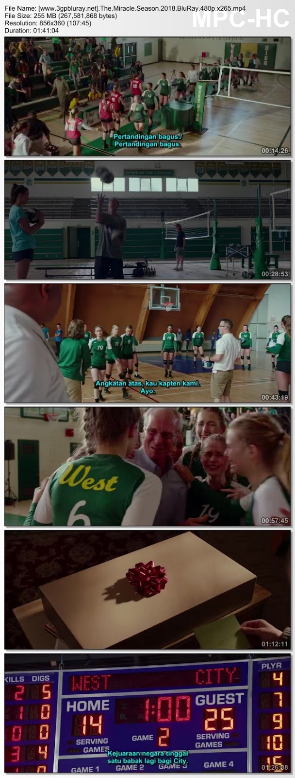 Screenshots Download The Miracle Season (2018) BluRay 480p & 3GP Subtitle Indonesia Screenshots Download The Miracle Season (2018) BluRay 480p & 3GP Subtitle Indonesia