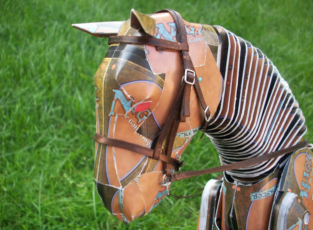 The Vortex Made of Paper, Glue and Magic Horse Bridle and Wear Tests