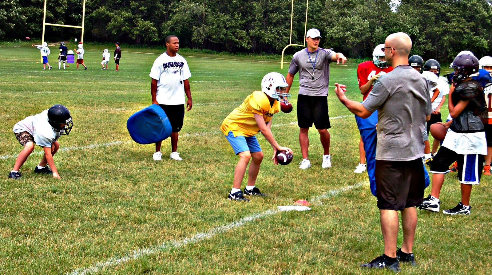 Voice's Eye on Football Blog Warhawk Youth Football Camp takes place