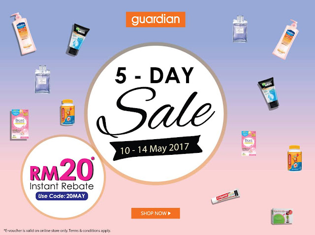 Guardian Malaysia E-Voucher Code Discount Sale Promo